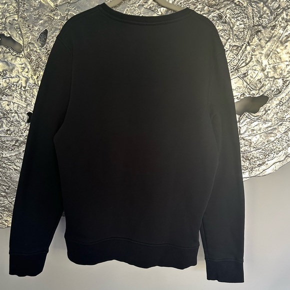 Women’s Michael Kors Sweatshirt in Black with Camo Lettering Size L - Picture 2 of 6